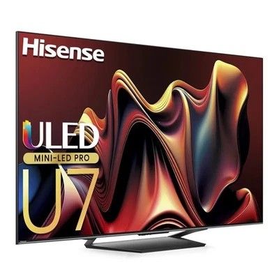 Hisense 65-Inch Class QLED 4K UHD Google Smart TV (65U7N) Cracked Screen