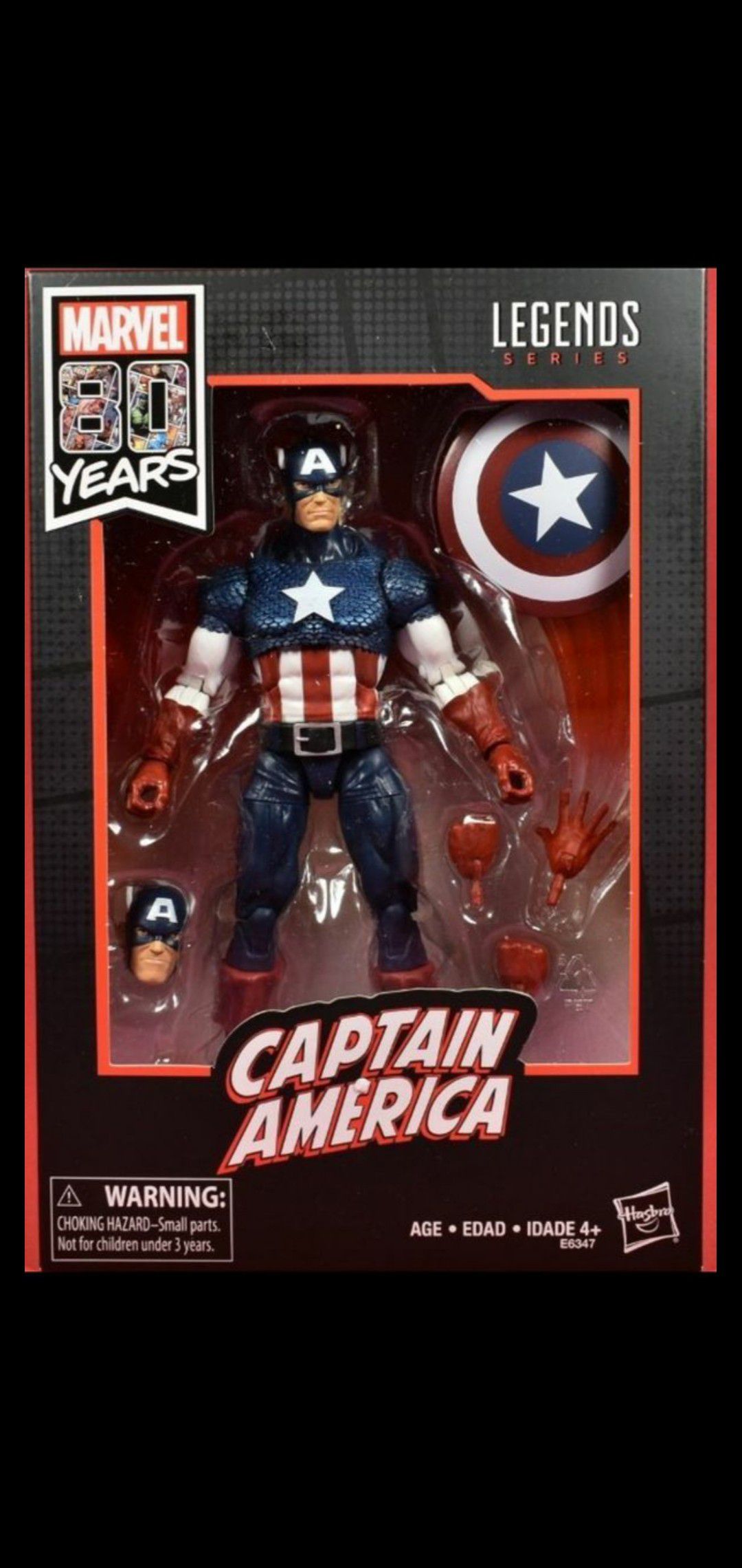 Marvel legends 80th anniversary captain America wal mart exclusive