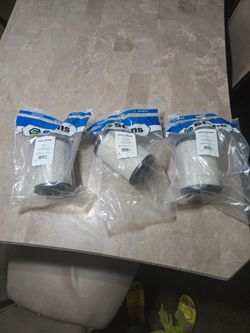 Air filtre  $15 each