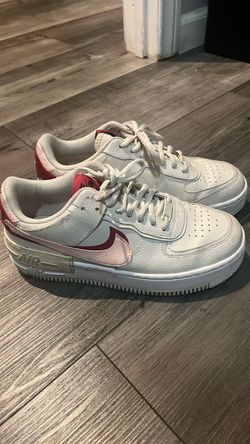 Nike Air Force 1 Shadow White Pink Red