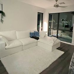 ON CLOUD MODULAR BRAND NEW BEIGE SECTIONAL SAME DAY DELIVERY 