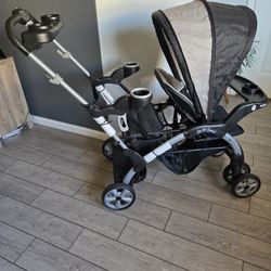 Baby Trend Sit N' Stand Double Stroller