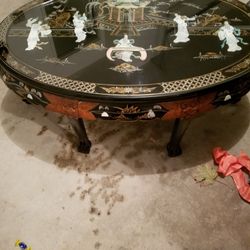 Oriental cocktail table