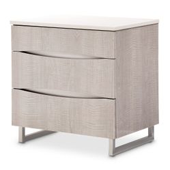 Marin Greige Nightstand