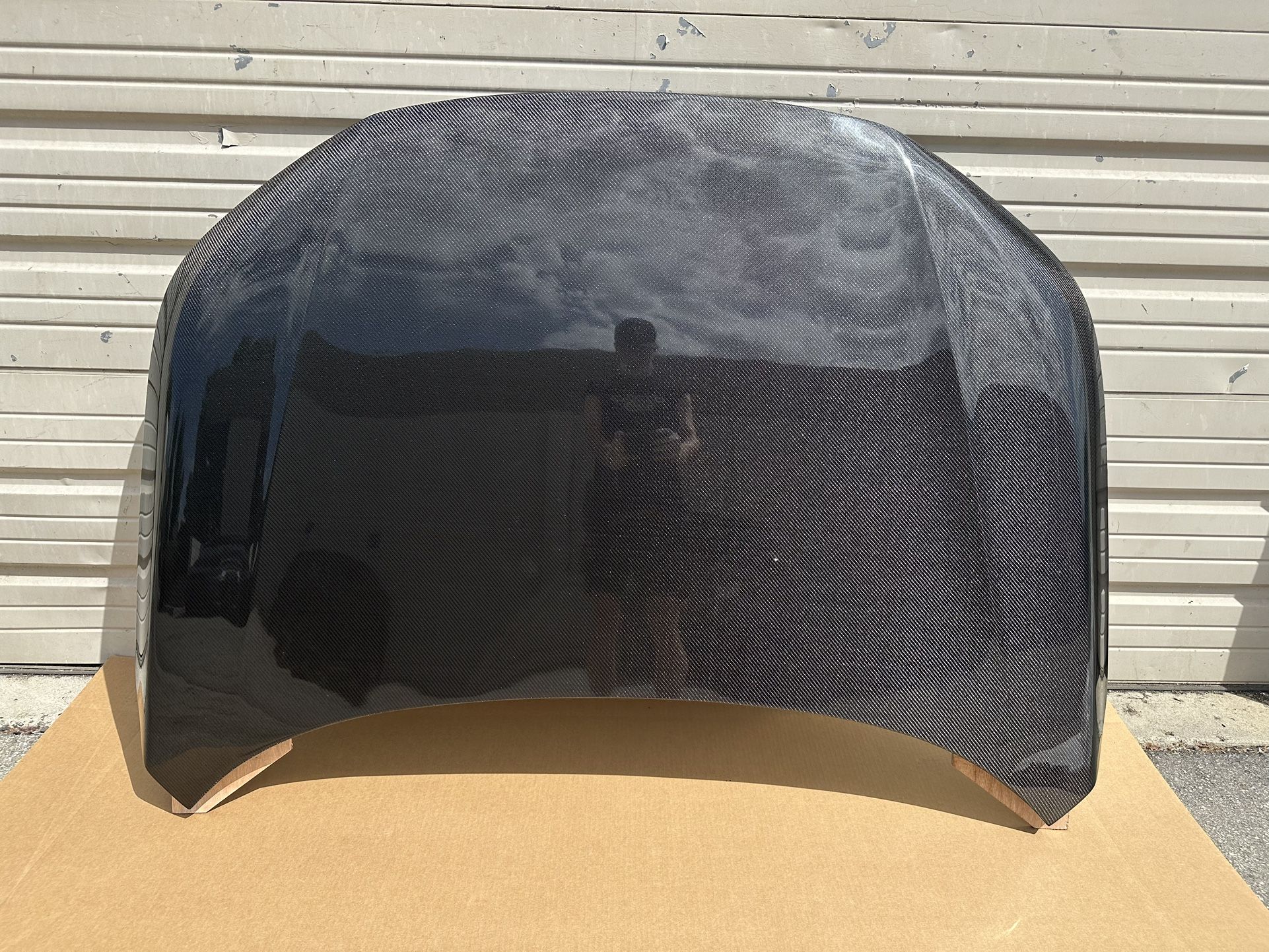 New 2022 2023 2024 2025 Honda Civic Sedan / Hatchback  VIS Racing OEM Style Carbon Fiber Hood (NOH)