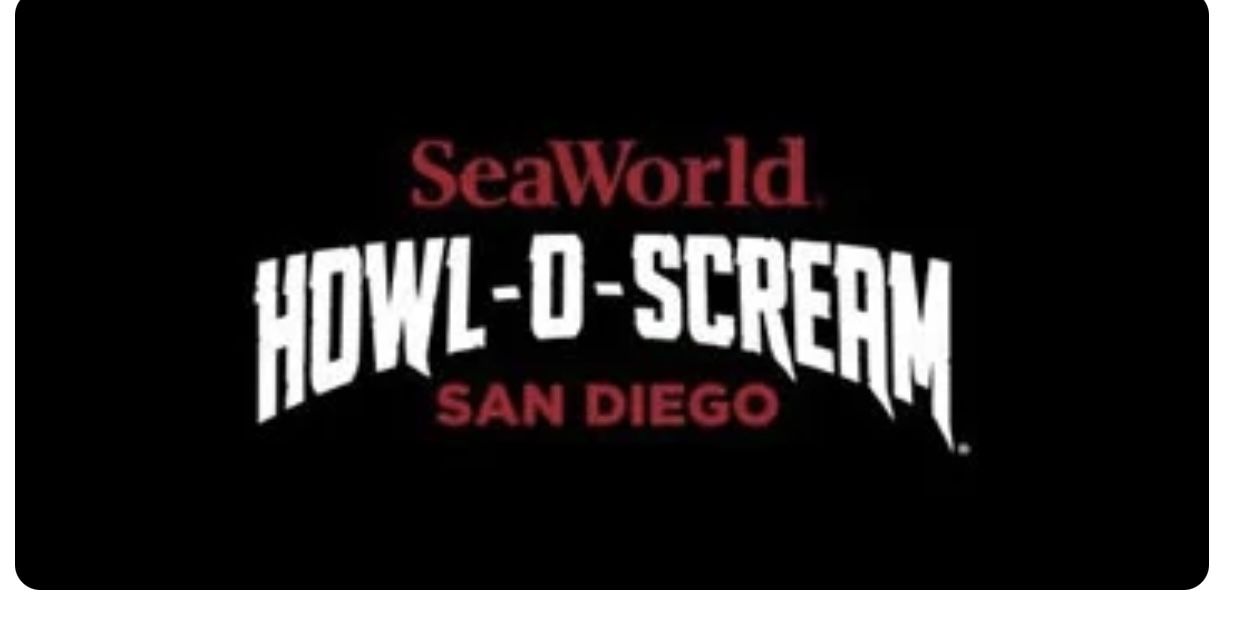 Sea World Howl-o-scream Tickets