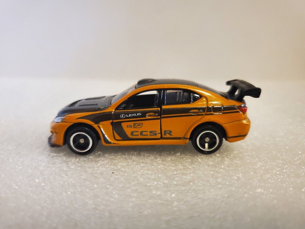 Tomica Lexus IS F CCS-R No. 107 TOMY Diecast Collectible Mini Car - Great Cond.