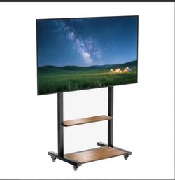Mobile TV stand for 40-100 inch TV