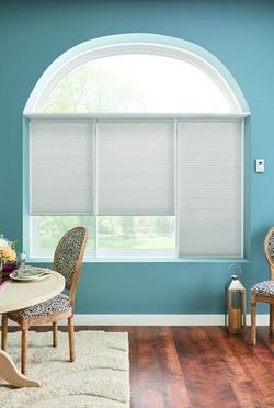 Light Filtering Cellular Shade Blind Pure White with Motorization - 24W x 36H