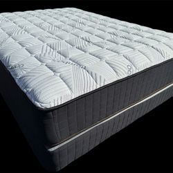 Cal King Royal Bamboo Supreme Mattress And Boxspring!