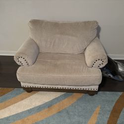 Cream Colored Living Room Set For Sale