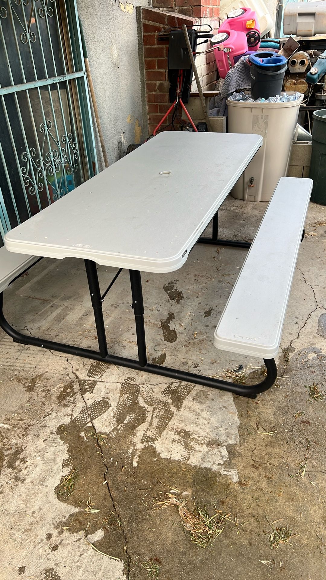 Lifetime Picnic Bench Foldable