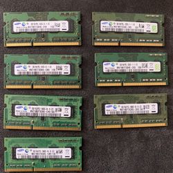 Samsung 7 sticks x 2GB PC3-10600 DDR3-1333MHz