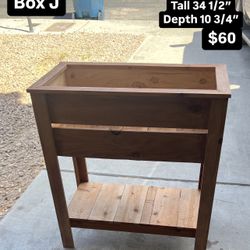 Tall Medium Planter Box J 