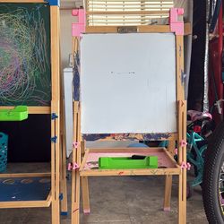 Kids easels (one blue and one pink)