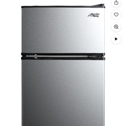 Arctic King 3.2 Cu Ft Two Door Mini Fridge With Freezer