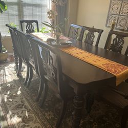 Dining Table With  8 Chairs 