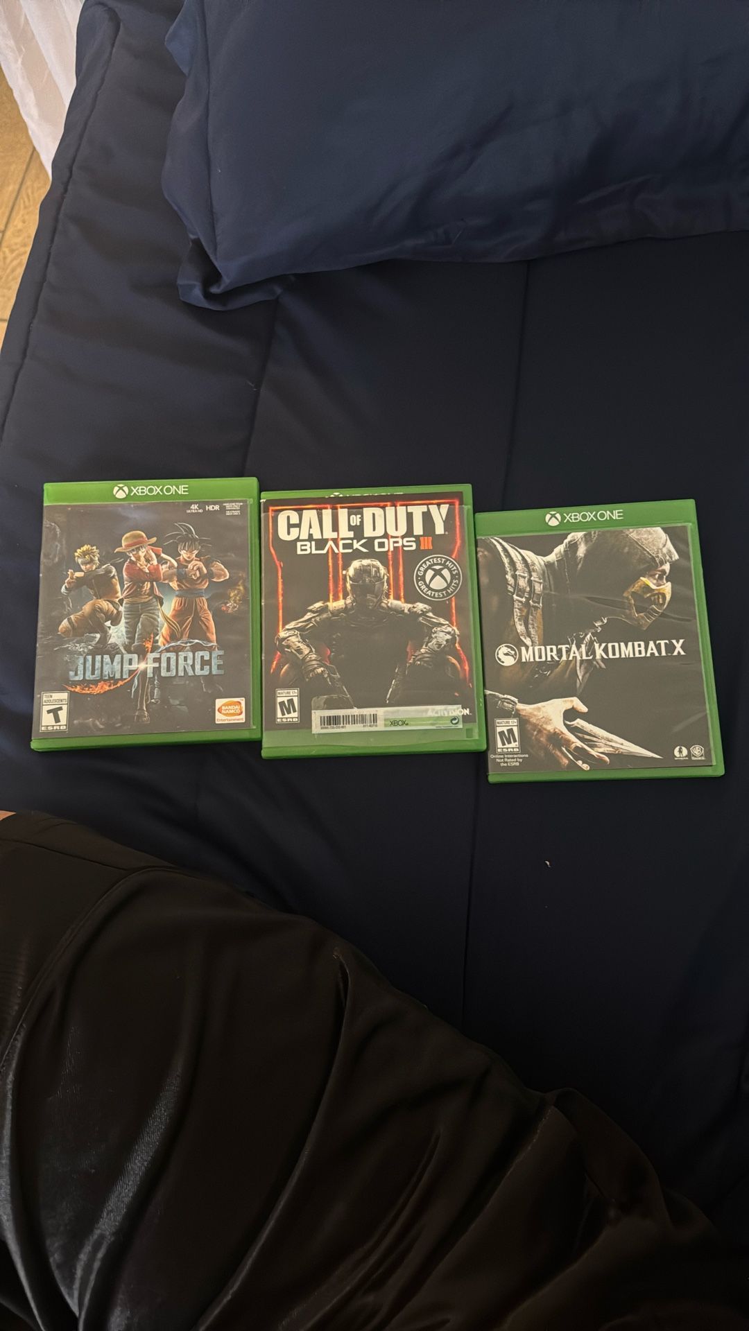 Jump Force, Black Ops 3, Mortal Kombat X
