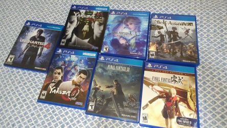 PS4 Bundle Final Fantasy Yakuza Steelbook Nier Automata