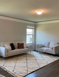 Couch and love seat set