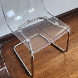 IKEA Chrome and Clear Chair - Make an offer