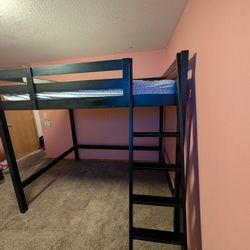 Full Size Loft Bed Frame