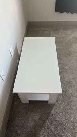 White Wood Coffee Table