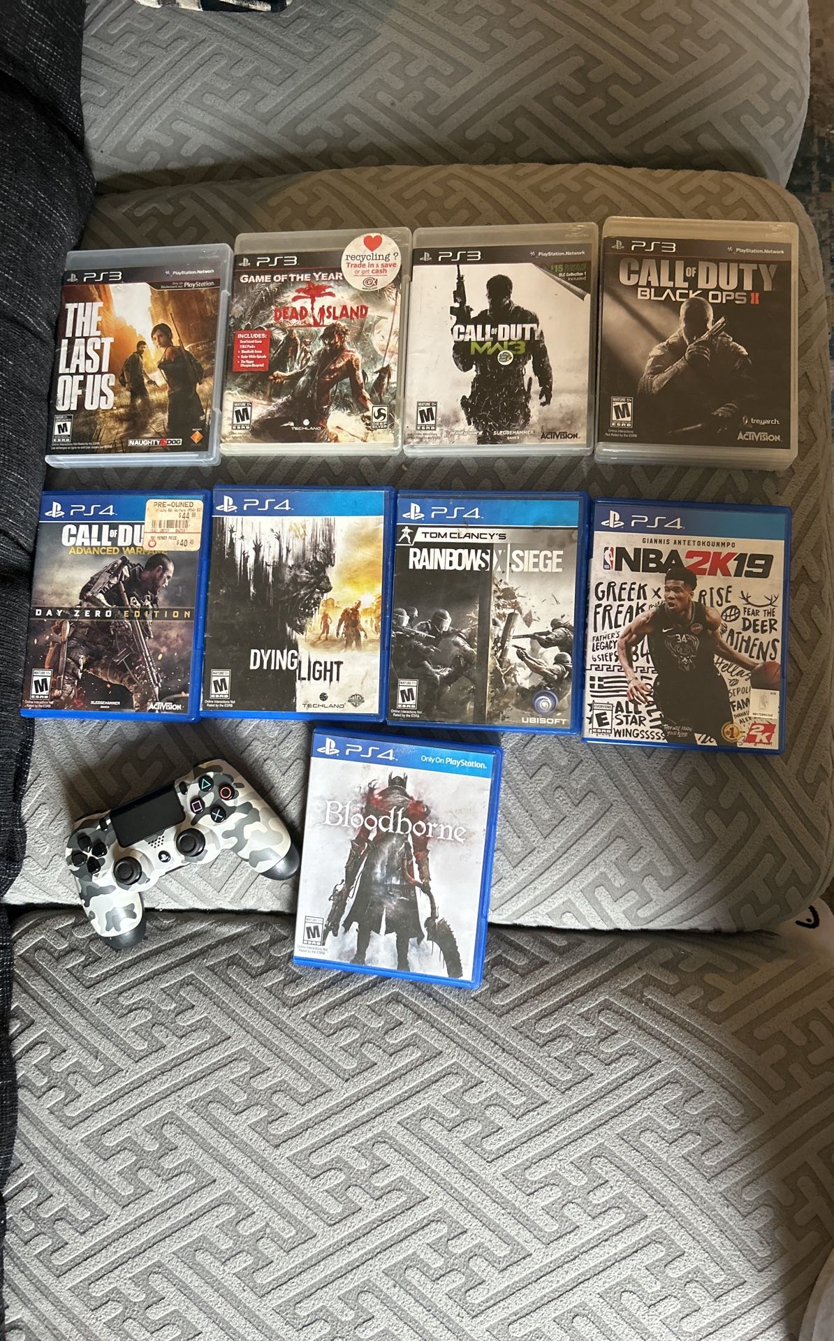 PS4 Controller and games