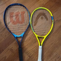 Kids Tennis Rackets – Good Condition