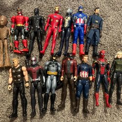 Assorted action figure Super Hero’s