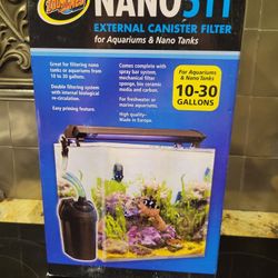 Zoo Med Nano Canister Filter - 10-30 Gals.