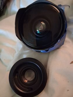 Wide Angle Camera Lens with Rear Cap