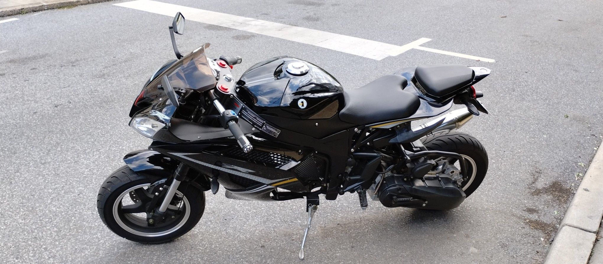 200cc wasp gas motorcycle