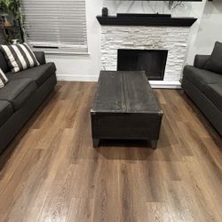 Sofa Set & Coffee Table — $350 OBO