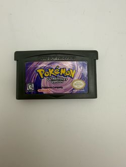 Pokémon Ultra Violet Version GBA Cartridge