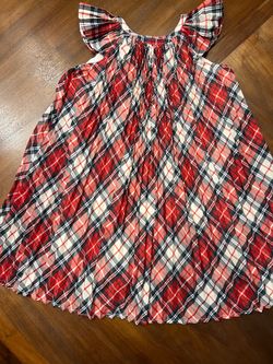 Baby Gap red girls pleated dress size 5