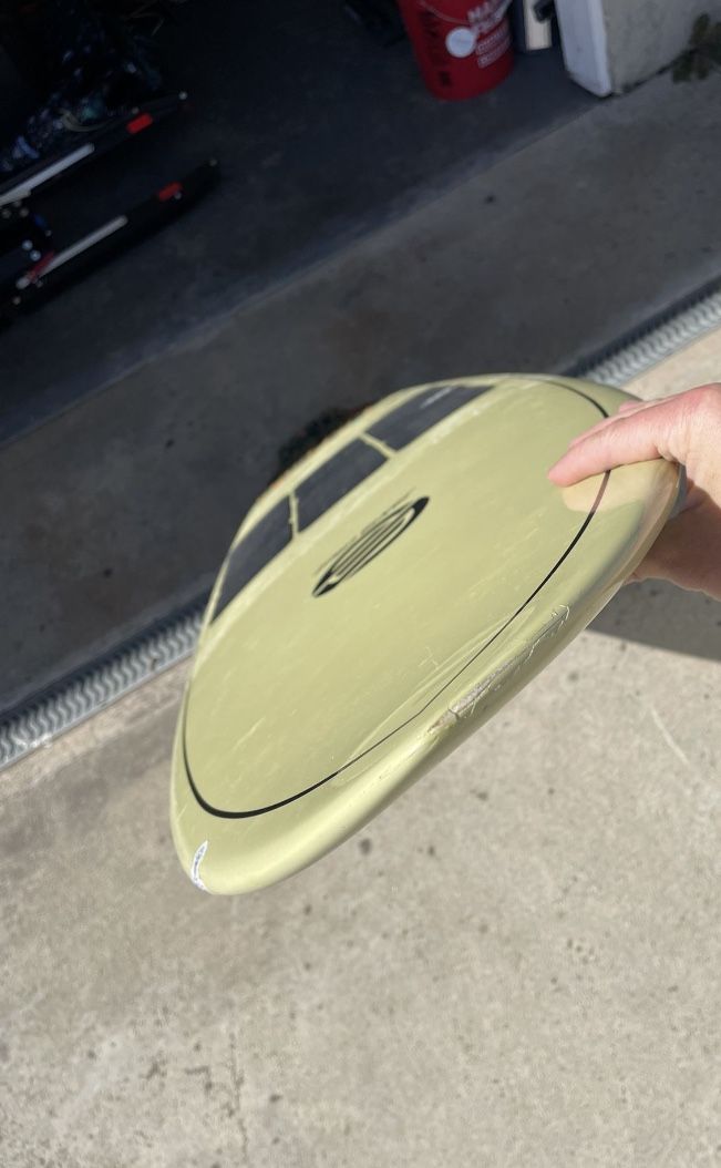 Santa Cruz 6' 6” Epoxy Surfboard pumpkin seed - joarbit.com