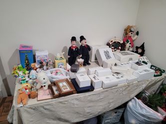 Huge Collection Of Christmas Department 56 In Boxes
