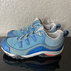 Oboz Sawtooth II Womens Size 6 Hiking Shoes Brindle Nubuck Waterproof Low Top