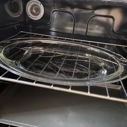 Beautiful glass platter