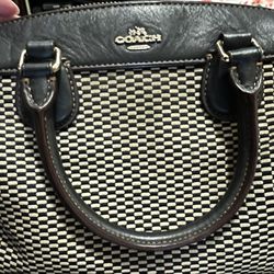 Leather Coach Bag