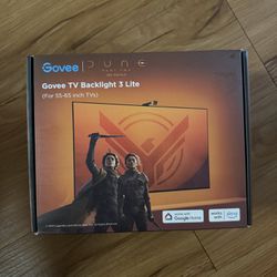 Govee TV Backlight 3 Lite with Fish-Eye Correction Function Sync to 55-65 Inc...