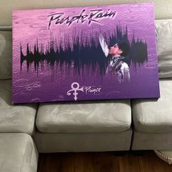 Prince Purple Rain Painting