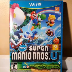 Brand New Sealed New Super Mario Bros. U for Nintendo Wii U