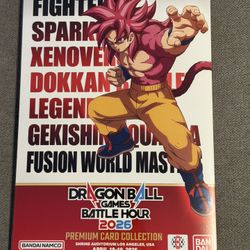 Dragonball Games Battle Hour Los Angeles 2026 Premium Card Collection Binder