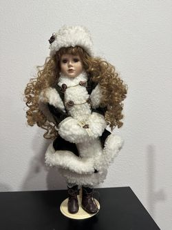 Vintage French Porcelain Doll