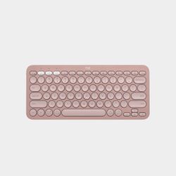 BRAND NEW/IN BOX-Pebble Keys 2 K380s COLOR: Tonal Rose. 3 Pack