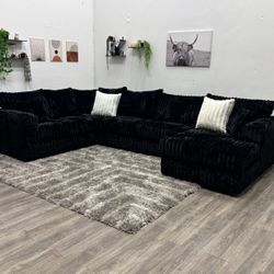 Brand New Sectional Corduroy Couch - Free Delivery 