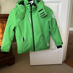 REI  Reima Kids Winter Jacket Coat – US Size 6 Years - Waterproof, Insulated, Hooded (Green)