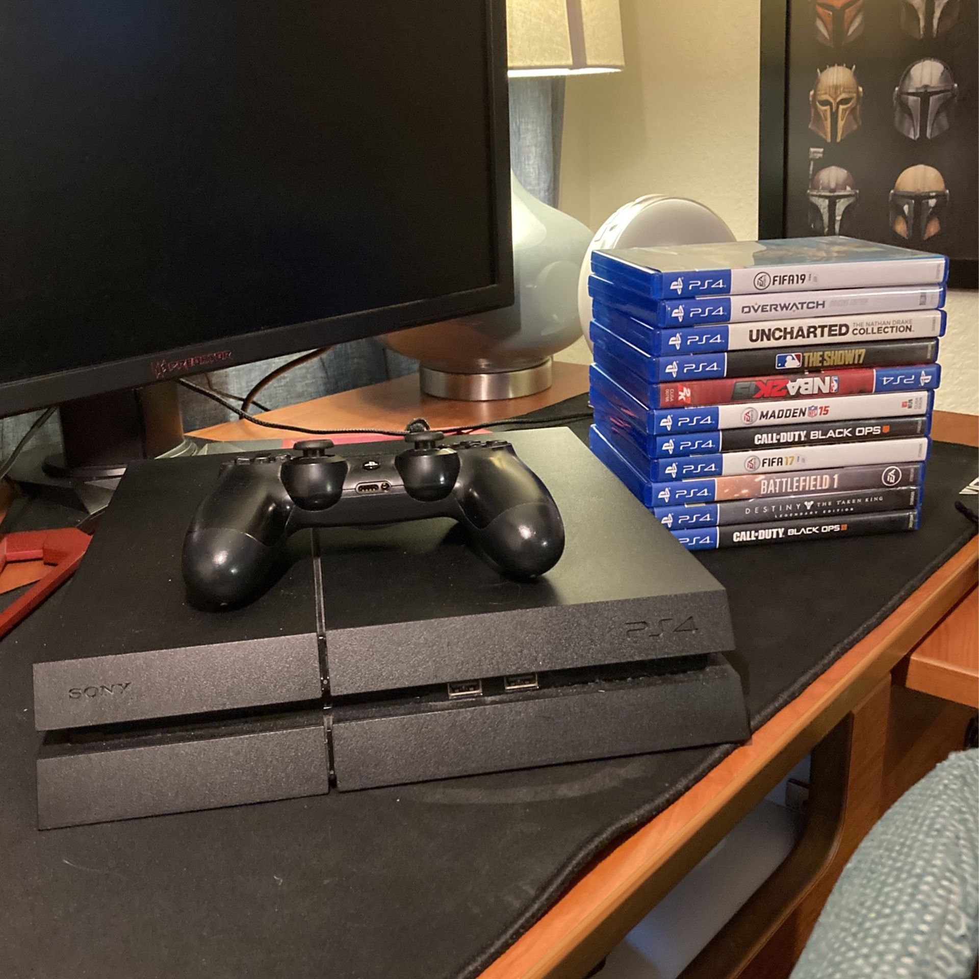 Ps4 One Controller Lots Of Games